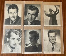 Lot of 6 Vintage Photos Publicity Headshots Hollywood Film Nostalgia Don Ameche picture