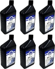 Mopar 68218057AB ATF+4 Automatic Transmission Fluid 1 Quart 6 Pack Genuine picture
