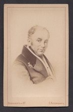 CDV Vasily Zhukovsky Russian romantic poet carte de visite Wesenberg c1860 picture