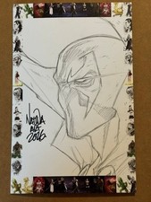 Megacon Exclusive Artist Showcase Sketch Cover SPAWN SKETCH by NATWA wCOA picture