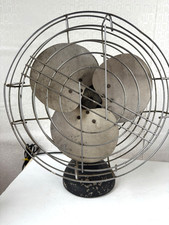 Vintage All American Electrical Mfg. Co. Pure Breez Antique Electric Fan 10