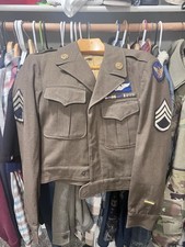 Wwii Pilots Uniform With Wings Rare Air Force Jacket picture