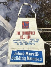 Vintage The Trumbower Co. Apron Nail Tool Pouch—Nazareth PA picture