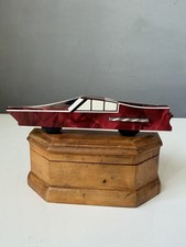 Rare USSR Soviet ITK Handmade Folding Pocket Knife Car Shaped Vintage picture