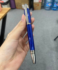 Mont blanc StarWalker Space Blue Rollerball Pen – Luxury Gift w/Box New 2026 picture