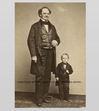 Vintage PT Barnum Circus Freak PHOTO Commodore Nutt Midget Dwarf Sideshow Star picture
