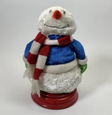 Gemmy 2006 Merry Mooner Snowman Mini Variant Animated Christmas Decoration picture