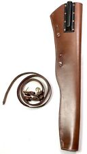  WWII US M1938 M1 GARAND RIFLE LEATHER CARRY SCABBARD & STRAPS picture