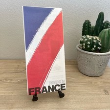 Vintage France Road Map Travel Brochure Foldout Michelin Tourist Guide picture