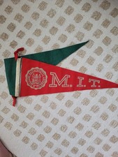 vintage MIT and York Felt Banner Flags picture