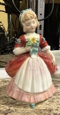 Royal Doulton Valerie HN 2107 Porcelain Bone China Colonial Figurine Circa 1952 picture
