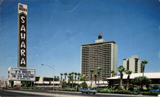 c.1970s Del Webb's Sahara Hotel & Casino Las Vegas NV Postcard Chrome Unused picture