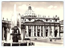 Vintage Postcard Italy - Rome -St Peter's Church c1957 picture