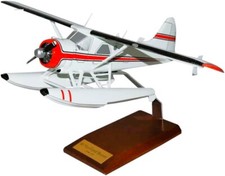 de Havilland Canada DHC-2 Beaver Float Plane Desk Display Model 1/32 SC Airplane picture