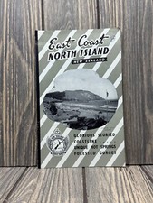 East Coast North Island New Zealand Travel Brochure Booklet Vintage Scenic Guide picture