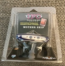 UFO Identified Flying Object Series Mother Ship Includes Stand And Trading Card picture