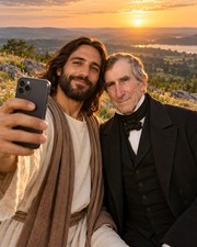 Jesus Selfie with William Henry Harrison 8