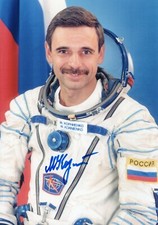 5x7 Original Autographed Photo of Russian Cosmonaut Mikhail Kornienko picture