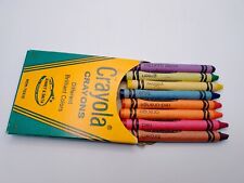 Vintage Crayola Crayons Brilliant Colors No.8 Binney & Smith Original Price USA  picture