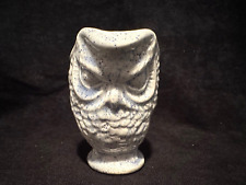 Vintage Miniature Porcelain Owl Creamer Pitcher 1982 Signed picture