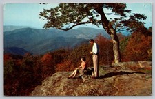 Crescent or Blowing Rock on the Skyline Drive Shenandoah National Park Postcard picture