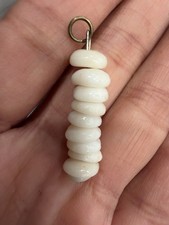 Vtg Authentic Hawaiian Puka Shell Pendant For Necklace 1960’s Estate Piece picture