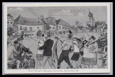 Postcard art / Karl Hengl's Heuriger / Vienna-Grinzing picture