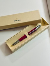 Rolex Ruby Oyster Ballpoint Pen, New Boxed, Black Refill, Exclusive Ad Gift picture