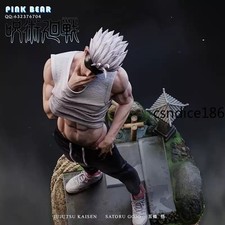 1/6 Jujutsu Kaisen Satoru Gojo 34cm GK Resin PU Figure Anime Statue Version Gift picture
