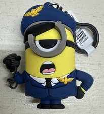 Minions The Rise of Gru 3D Figural Bag Clip Series PILOT STUART No Package picture