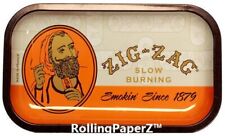 Zig Zag Metal Cigarette Rolling Tray Approx. 11