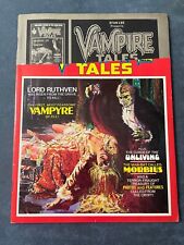 Vampire Tales #1 1973 Marvel Magazine Horror Monster Group Morbius Key Low Grade picture