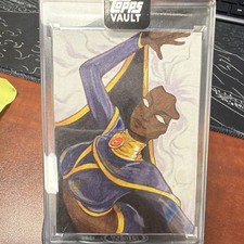 2026 Topps Marvel Vault Storm Premiere Sketches Débora Centeio Sketch 1/1  picture