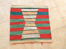 ANTIQUE c.1890-1915 NAVAJO INDIAN GERMANTOWN SAMPLER SIZED RUG - A CLASSIC picture