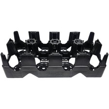 Orbis Coca-Cola 2-Liter Carry Crate Black Plastic 8 Bottle Holder Tray Carrier picture