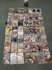HUGE 50 Pc Lot Comic Books 1990s DC Marvel Spiderman Punisher Batman Superman + picture