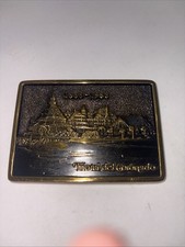 Vintage Hotel Del Coronado California 1983 #'57 Brass Mini Plaque / San Diego picture
