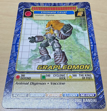 Bandai Digimon Monsters GrapLeomon BO-288 Non-Sport Trading Card 2002 picture