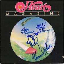 Heart Autographed Magazine Album with 4 Signatures BAS picture