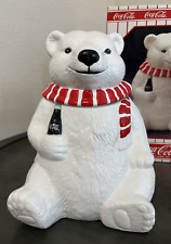 Coca Cola Polar Bear Cookie Jar Always Cool 1994 Coke Bottle Limited Edition picture