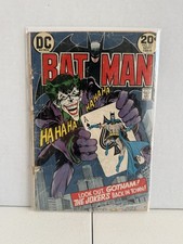 Batman 251 1973 Iconic Neal Adams Joker Cover First Print Complete READ DESC picture