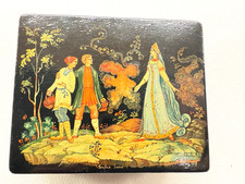 Vintage Mstera Russian Lacquer Box 