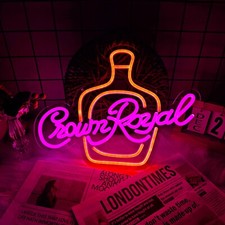 New Whiskey Neon Light Sign Beer Bar Lamp Display Artwork for Man Cave 12