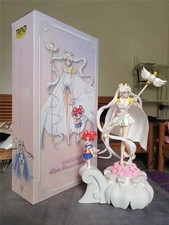 Sailor Moon Crystal Chibi Sailor Cosmos 14 Inch Pvc Figure Statue Model Box Gift picture