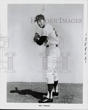 1967 Press Photo Los Angeles Dodgers baseball player Wes Parker - kfx07039 picture