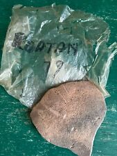 Ancient  Natural Stone Pottery Shard from Roatan Island Honduras picture