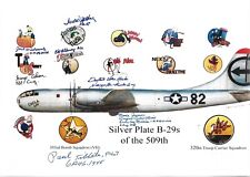 509th Composite Group, Limited Edition Print,8 Signatures, Enola Gay, Hiroshima picture
