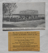 A Century of Progress National Boy Scout Day Circus Carnival Floating Theater picture