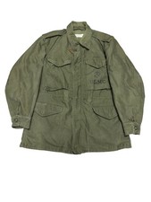 Vintage M-1951 Field Jacket USMC Korean War Small Reg 50s OG-107 picture