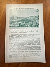 FREE SHIP Early 1900s An Item of National Parks History C.M. Goethe picture